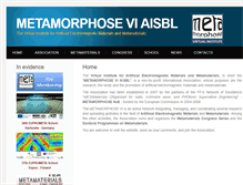 Tablet Screenshot of metamorphose-vi.org