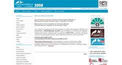 Desktop Screenshot of congress2008.metamorphose-vi.org